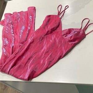 Elegant Pink Women's Slip Dress